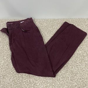 Old Navy Slim Pants for Men, maroon, 34x30